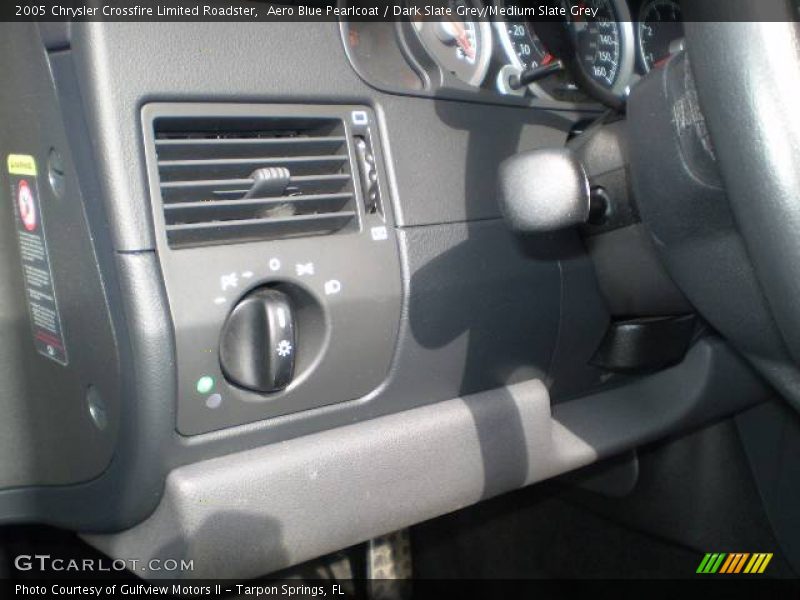 Aero Blue Pearlcoat / Dark Slate Grey/Medium Slate Grey 2005 Chrysler Crossfire Limited Roadster