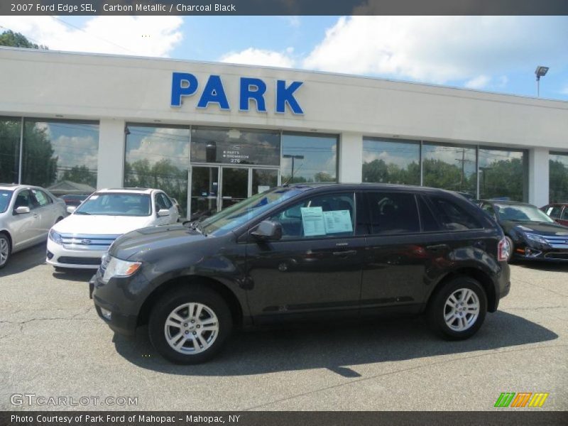 Carbon Metallic / Charcoal Black 2007 Ford Edge SEL