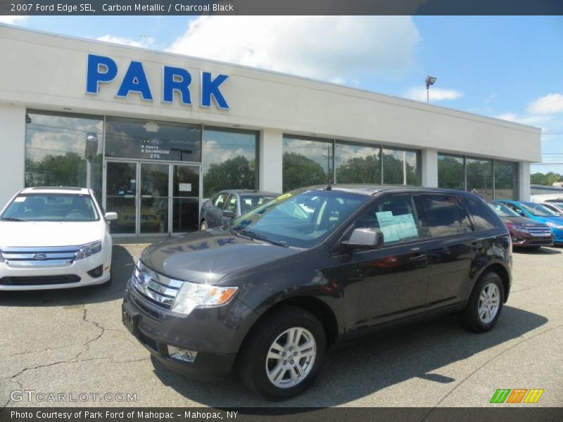 Carbon Metallic / Charcoal Black 2007 Ford Edge SEL