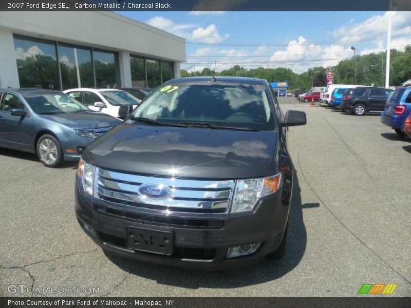 Carbon Metallic / Charcoal Black 2007 Ford Edge SEL
