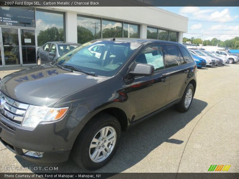 Carbon Metallic / Charcoal Black 2007 Ford Edge SEL