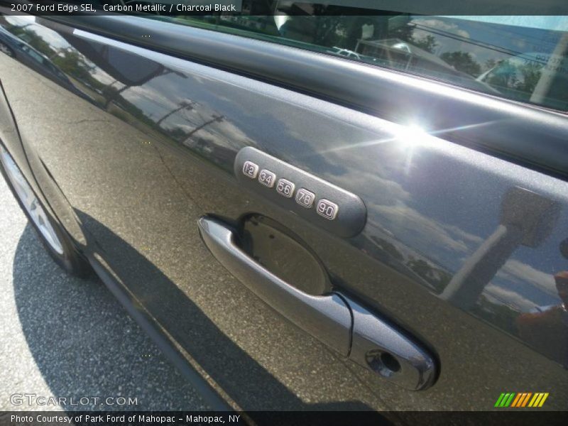 Carbon Metallic / Charcoal Black 2007 Ford Edge SEL