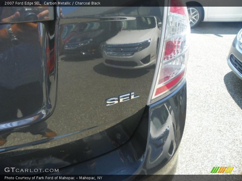 Carbon Metallic / Charcoal Black 2007 Ford Edge SEL