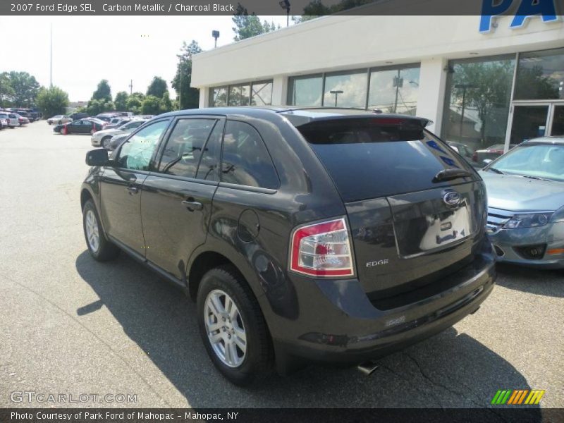 Carbon Metallic / Charcoal Black 2007 Ford Edge SEL