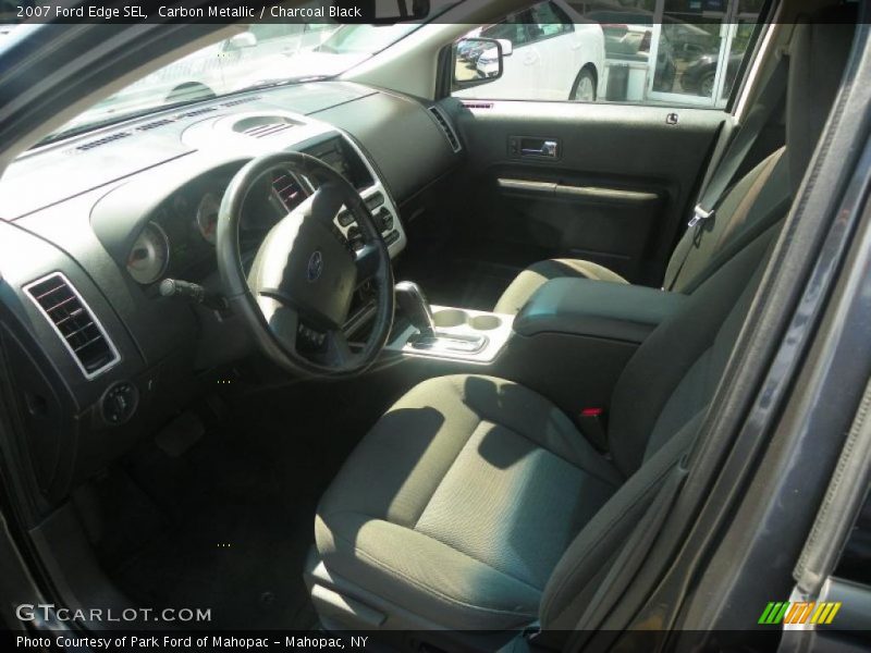 Carbon Metallic / Charcoal Black 2007 Ford Edge SEL