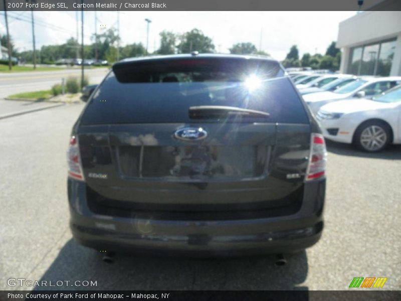 Carbon Metallic / Charcoal Black 2007 Ford Edge SEL