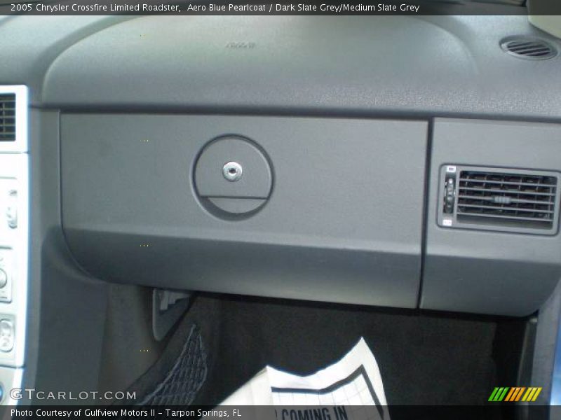 Aero Blue Pearlcoat / Dark Slate Grey/Medium Slate Grey 2005 Chrysler Crossfire Limited Roadster