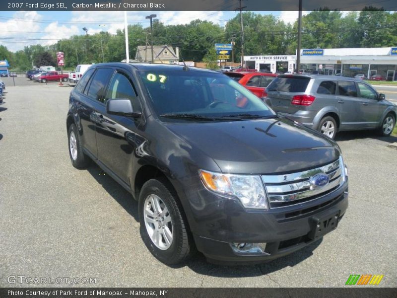 Carbon Metallic / Charcoal Black 2007 Ford Edge SEL