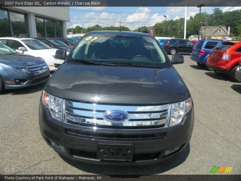 Carbon Metallic / Charcoal Black 2007 Ford Edge SEL