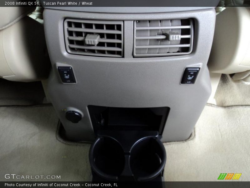 Tuscan Pearl White / Wheat 2008 Infiniti QX 56