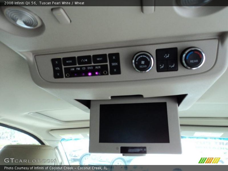 Tuscan Pearl White / Wheat 2008 Infiniti QX 56