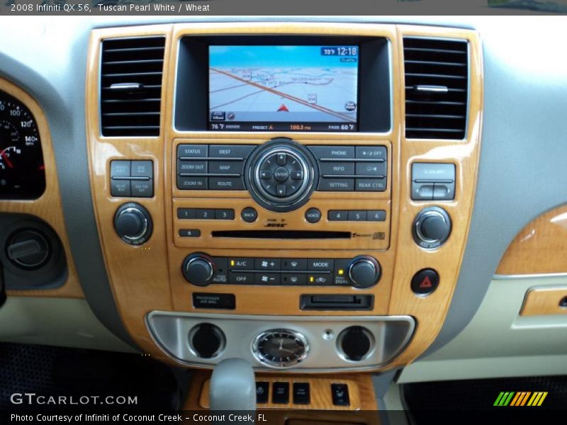 Tuscan Pearl White / Wheat 2008 Infiniti QX 56