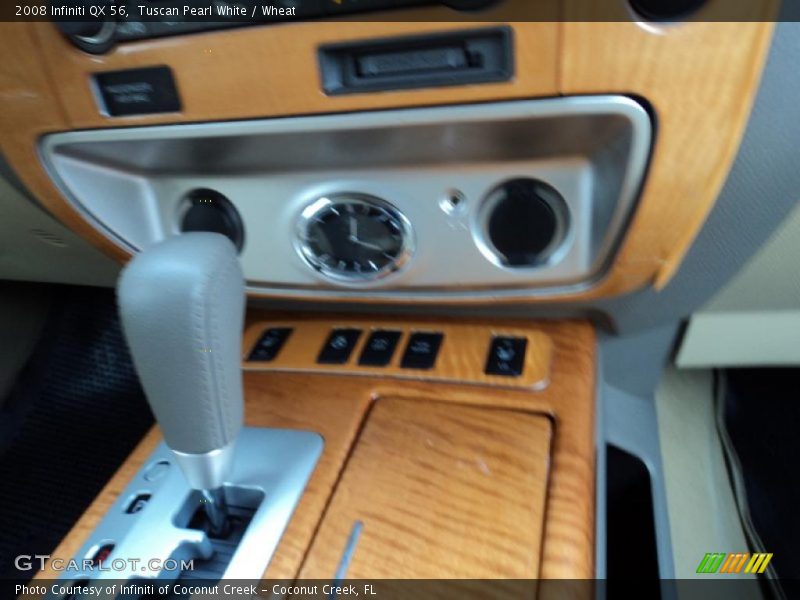 Tuscan Pearl White / Wheat 2008 Infiniti QX 56