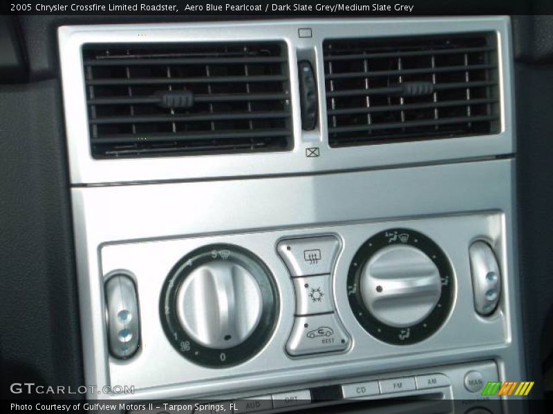 Aero Blue Pearlcoat / Dark Slate Grey/Medium Slate Grey 2005 Chrysler Crossfire Limited Roadster