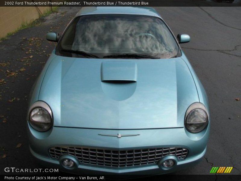 Thunderbird Blue / Thunderbird Blue 2002 Ford Thunderbird Premium Roadster