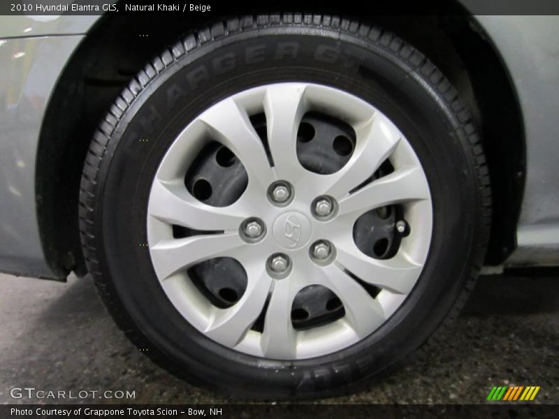 Natural Khaki / Beige 2010 Hyundai Elantra GLS