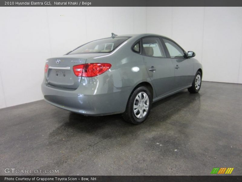 Natural Khaki / Beige 2010 Hyundai Elantra GLS