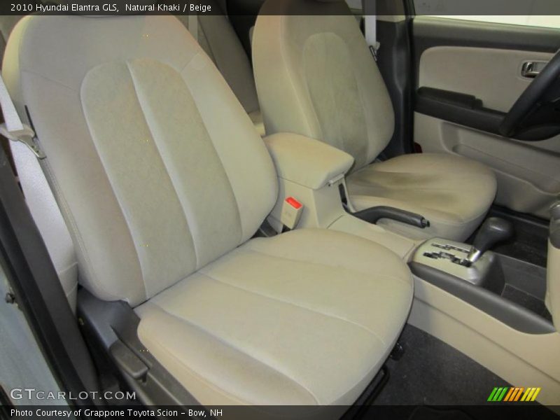 Natural Khaki / Beige 2010 Hyundai Elantra GLS