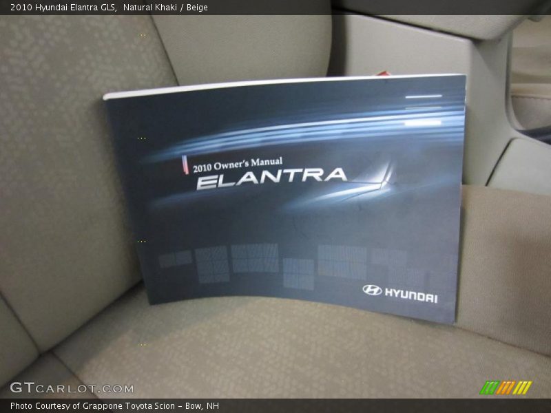 Natural Khaki / Beige 2010 Hyundai Elantra GLS