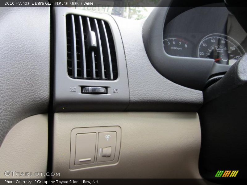 Natural Khaki / Beige 2010 Hyundai Elantra GLS