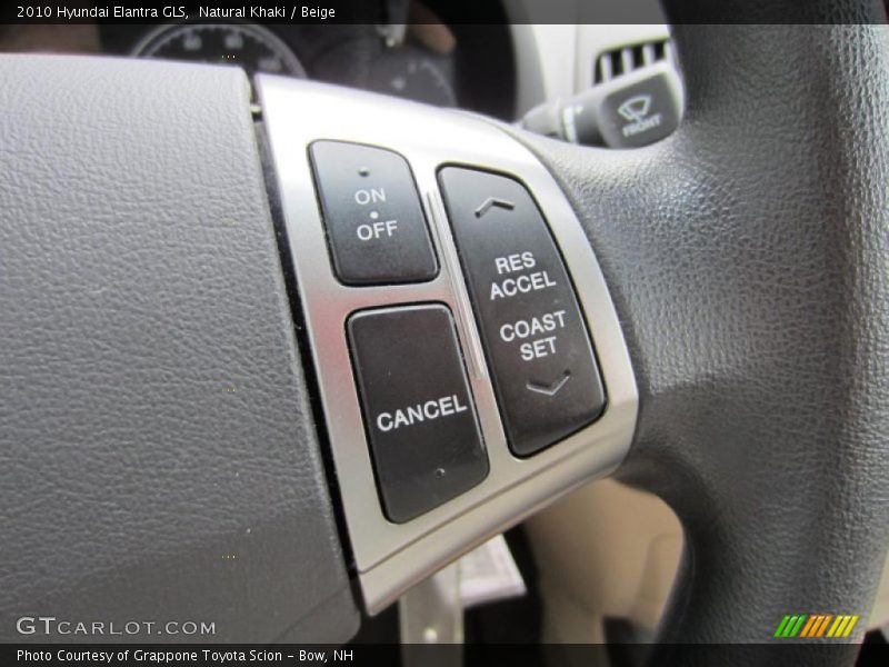 Natural Khaki / Beige 2010 Hyundai Elantra GLS