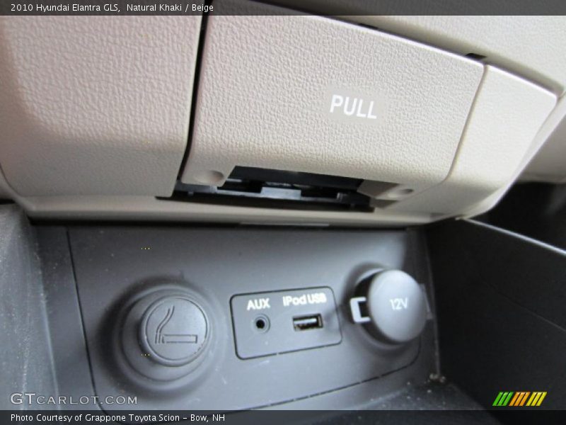 Natural Khaki / Beige 2010 Hyundai Elantra GLS