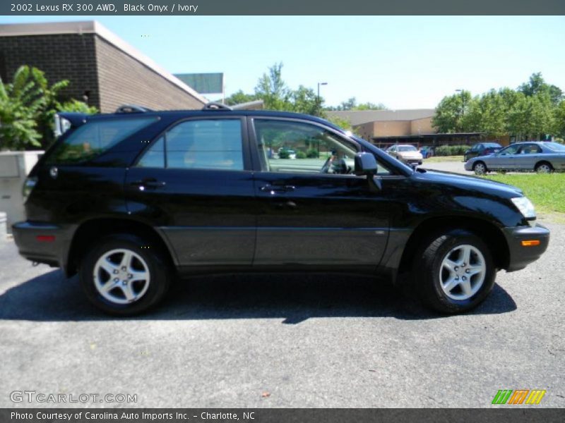Black Onyx / Ivory 2002 Lexus RX 300 AWD