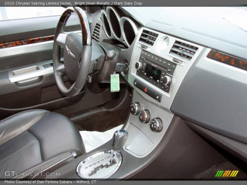 Bright Silver Metallic / Dark Slate Gray 2010 Chrysler Sebring Limited Sedan