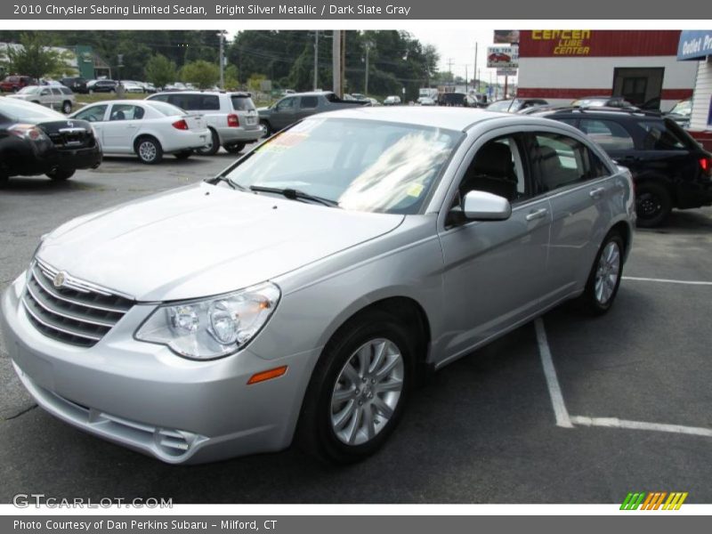 Bright Silver Metallic / Dark Slate Gray 2010 Chrysler Sebring Limited Sedan