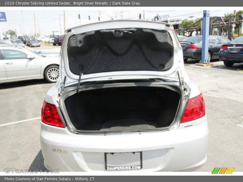 Bright Silver Metallic / Dark Slate Gray 2010 Chrysler Sebring Limited Sedan