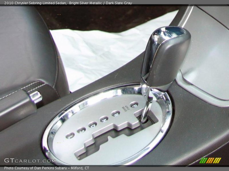 Bright Silver Metallic / Dark Slate Gray 2010 Chrysler Sebring Limited Sedan