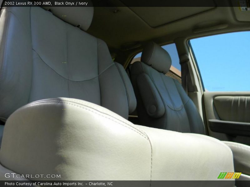 Black Onyx / Ivory 2002 Lexus RX 300 AWD