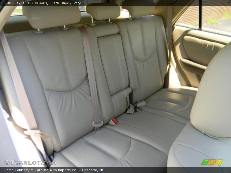 Black Onyx / Ivory 2002 Lexus RX 300 AWD