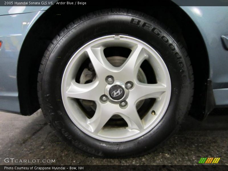 Ardor Blue / Beige 2005 Hyundai Sonata GLS V6