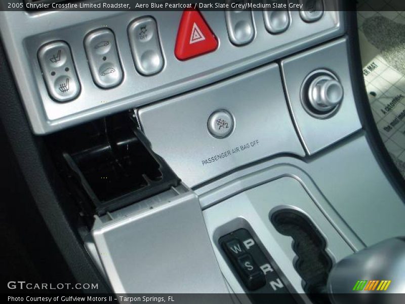 Aero Blue Pearlcoat / Dark Slate Grey/Medium Slate Grey 2005 Chrysler Crossfire Limited Roadster