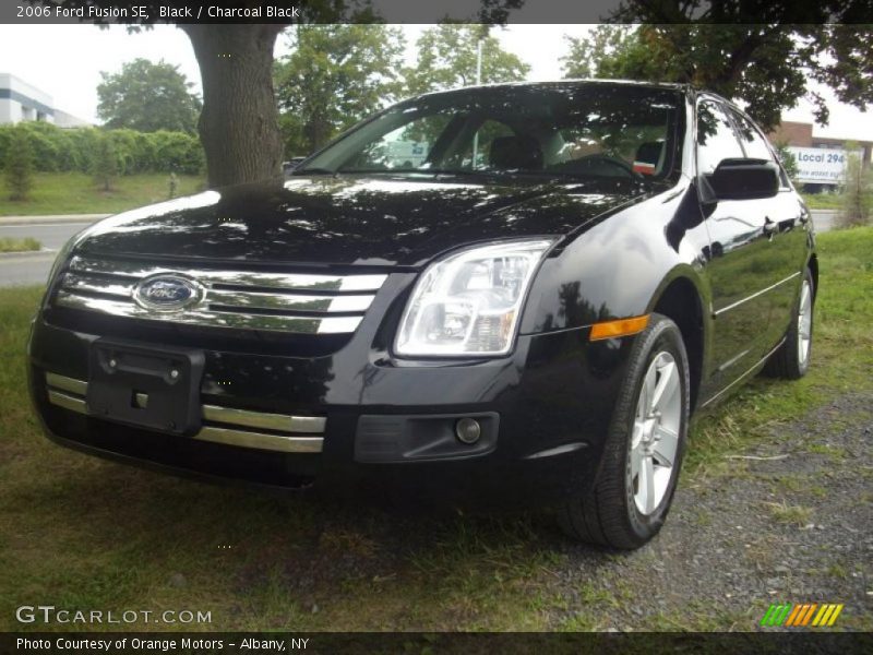 Black / Charcoal Black 2006 Ford Fusion SE