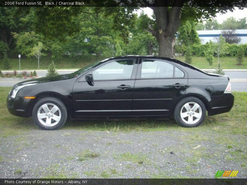 Black / Charcoal Black 2006 Ford Fusion SE