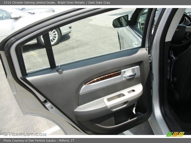 Bright Silver Metallic / Dark Slate Gray 2010 Chrysler Sebring Limited Sedan