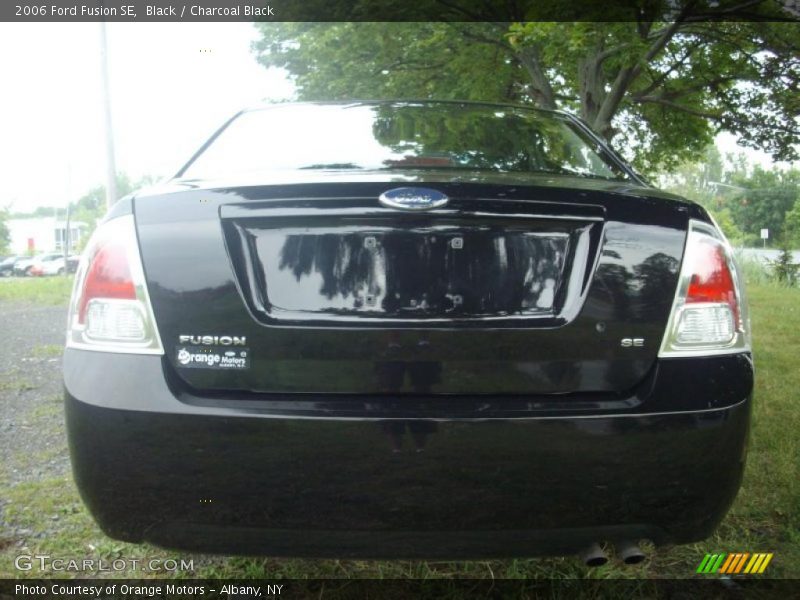 Black / Charcoal Black 2006 Ford Fusion SE