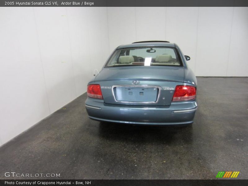 Ardor Blue / Beige 2005 Hyundai Sonata GLS V6