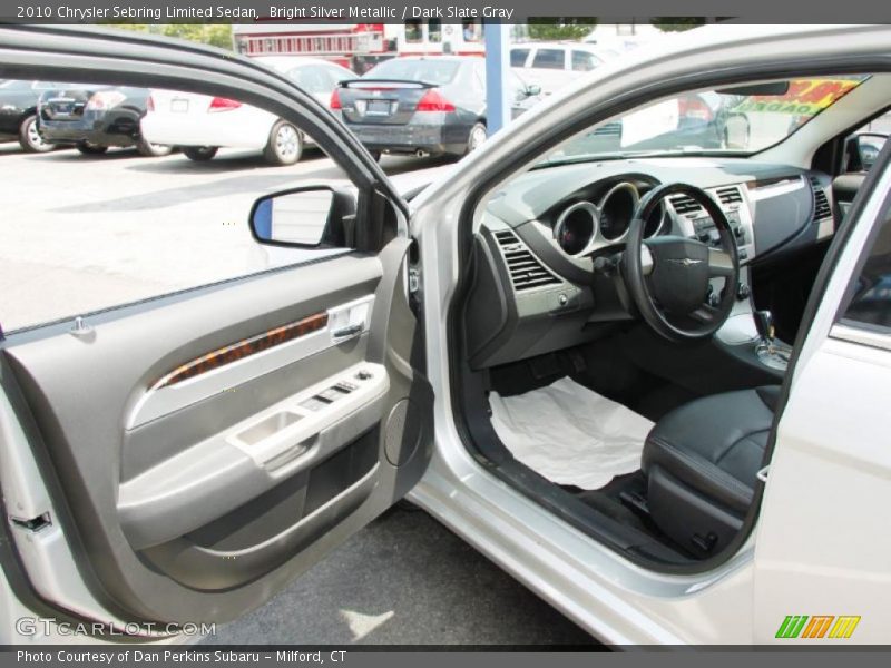 Bright Silver Metallic / Dark Slate Gray 2010 Chrysler Sebring Limited Sedan