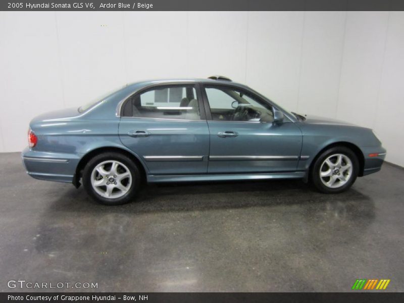 Ardor Blue / Beige 2005 Hyundai Sonata GLS V6