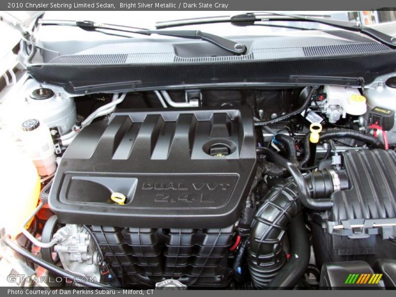 Bright Silver Metallic / Dark Slate Gray 2010 Chrysler Sebring Limited Sedan