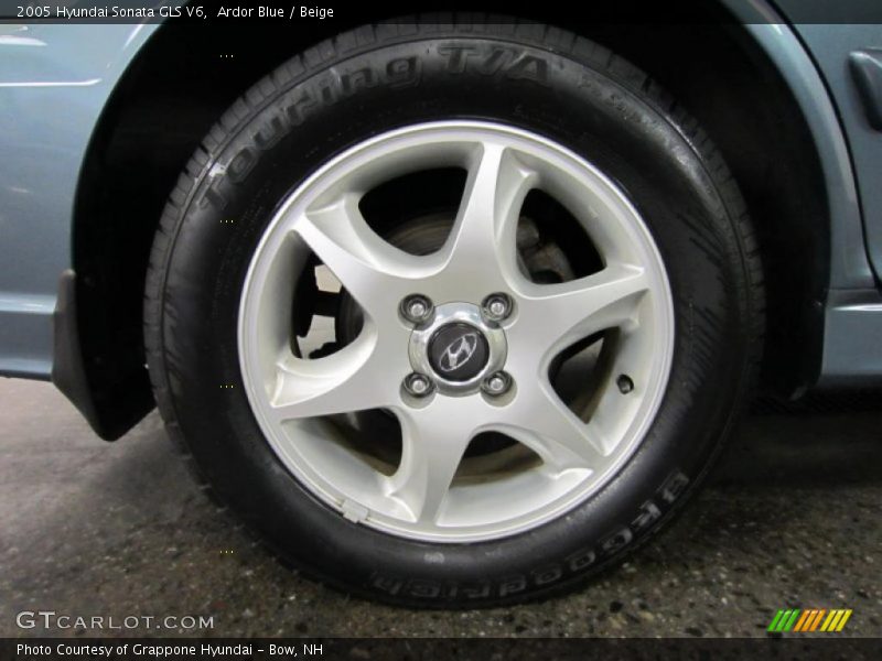 Ardor Blue / Beige 2005 Hyundai Sonata GLS V6