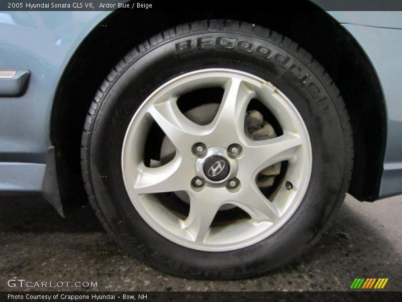 Ardor Blue / Beige 2005 Hyundai Sonata GLS V6