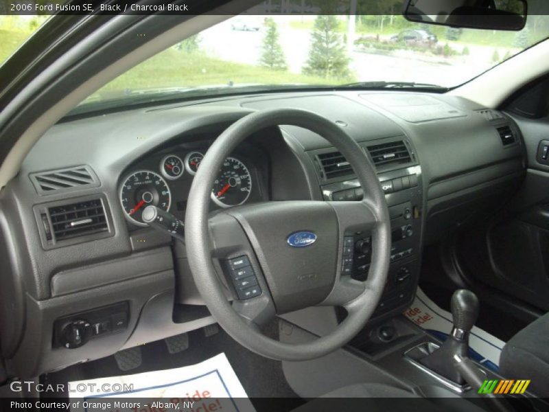 Black / Charcoal Black 2006 Ford Fusion SE