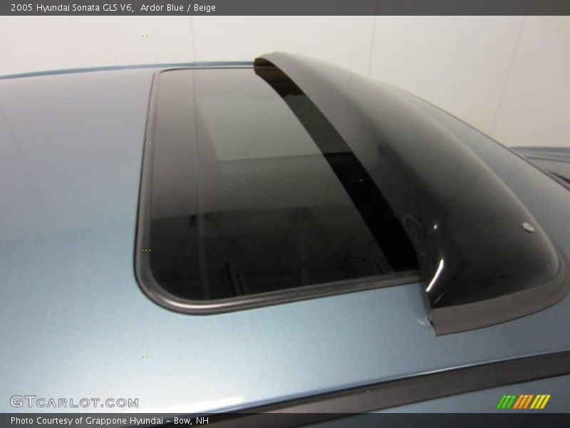 Ardor Blue / Beige 2005 Hyundai Sonata GLS V6