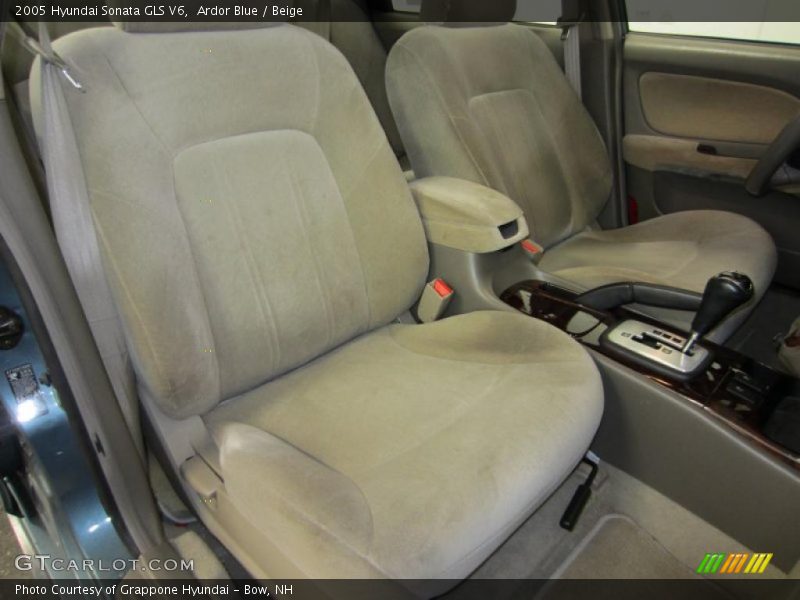 Ardor Blue / Beige 2005 Hyundai Sonata GLS V6