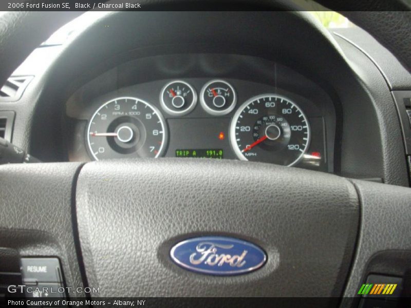 Black / Charcoal Black 2006 Ford Fusion SE