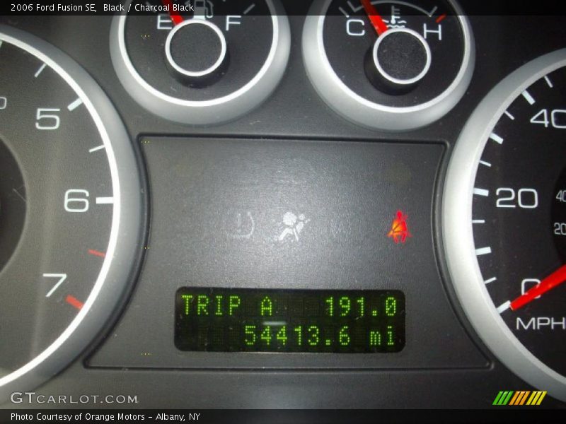 Black / Charcoal Black 2006 Ford Fusion SE